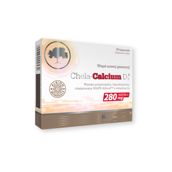 Olimp Chela-Calcium D3, kapsułki, 30 szt. - zdjęcie produktu