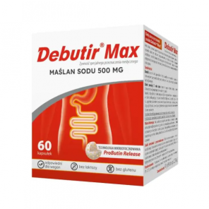 Debutir Max 500 mg, kapsułki, 60 szt. - zdjęcie produktu