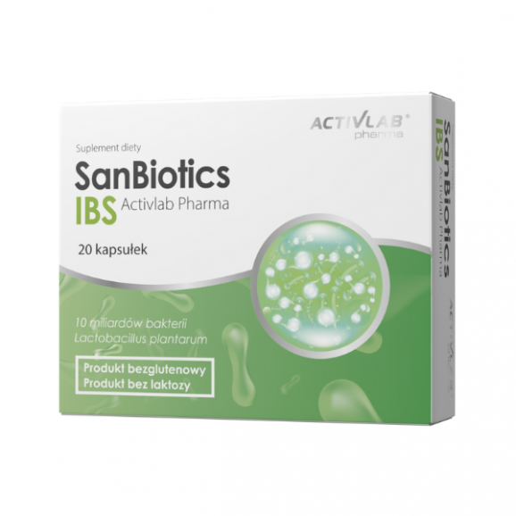 ActivLab Pharma SanBiotics IBS, kapsułki, 20 szt. - zdjęcie produktu