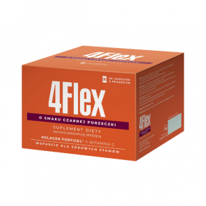 4Flex, smak czarnej porzeczki, saszetki, 30 szt. - zdjęcie produktu
