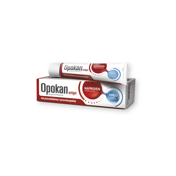 Opokan Actigel, 10% (100 mg/g), żel, 50 g, tuba - zdjęcie produktu