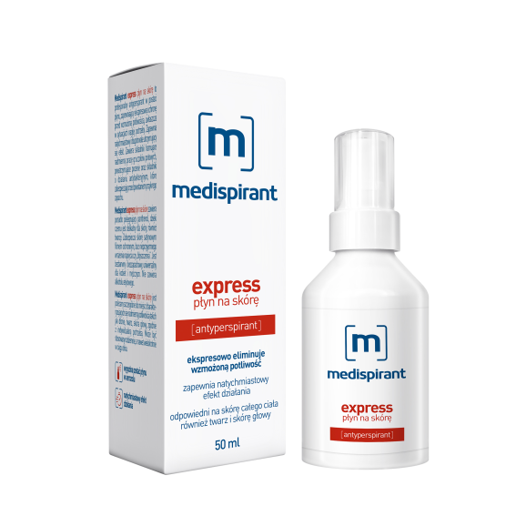 Medispirant Express, płyn na skórę, antyperspirant, 50 ml Medispirant Express, płyn na skórę, antyperspirant, 50 ml - zdjęcie produktu
