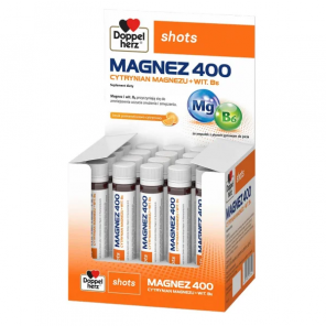 Doppelherz shots Magnez 400, 25 ml x 20 szt. - zdjęcie produktu