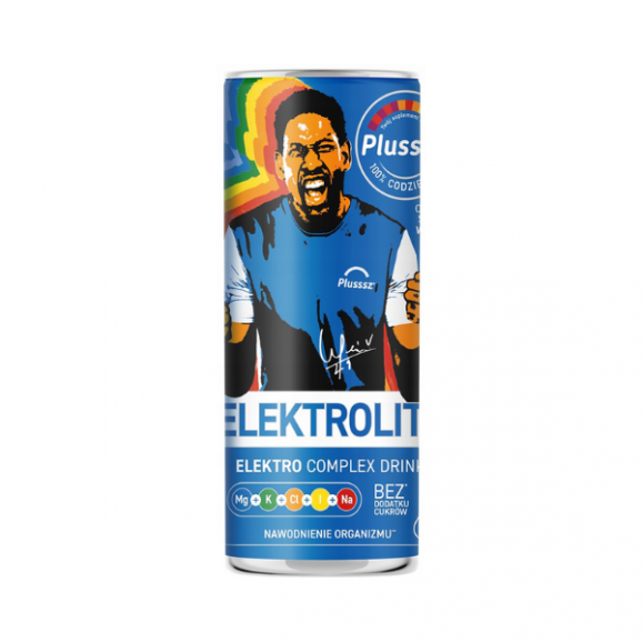 Plusssz Elektrolity Electro Complex Drink, smak mango-cytryna, 250 ml - zdjęcie produktu