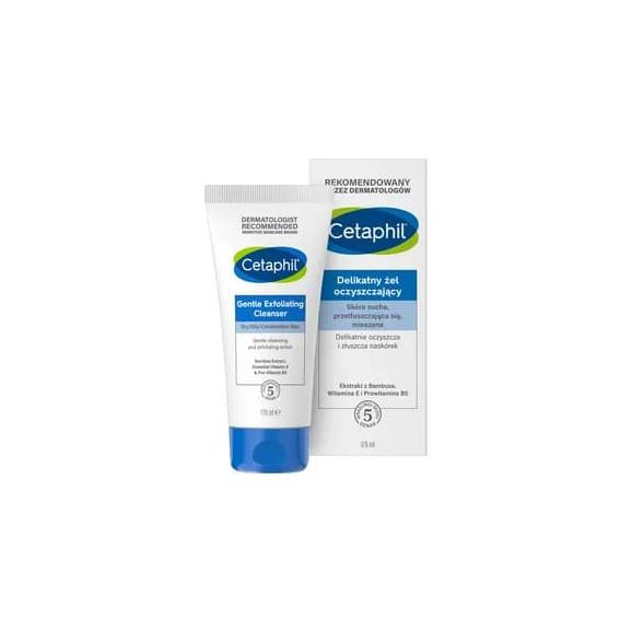 Cetaphil, delikatny żel oczyszczający do twarzy z peelingiem, 178 ml - zdjęcie produktu