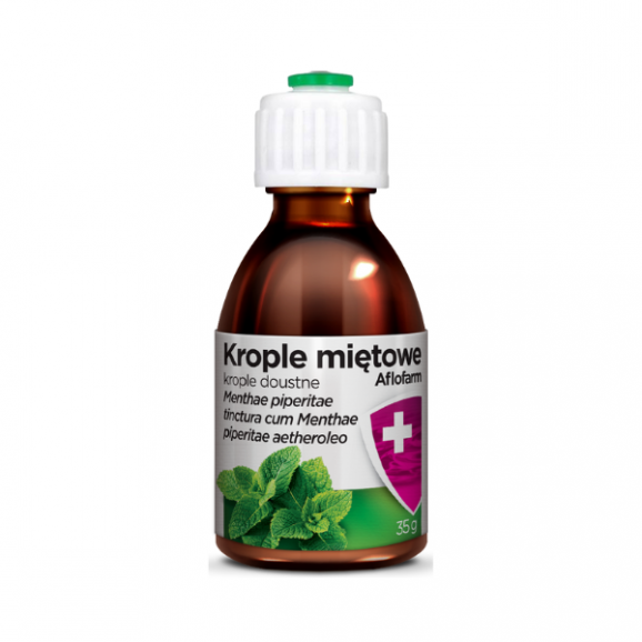 Krople miętowe Aflofarm, 35 g - zdjęcie produktu