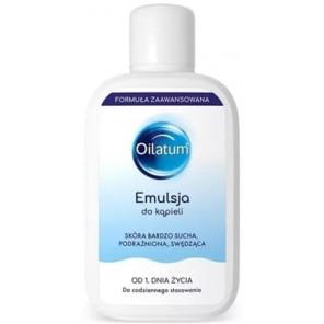 Oilatum Formuła Zaawansowana, emulsja do kąpieli, od 1 dnia życia, 400 ml - zdjęcie produktu