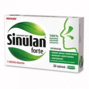 Sinulan Forte, tabletki, 30 szt., KRÓTKA DATA - [30.09.2025] - zdjęcie produktu
