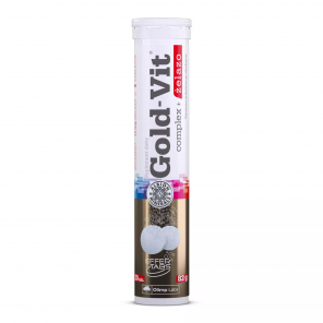 Olimp Gold-Vit Complex + Żelazo, smak pomarańczowy, tabletki musujące, 20 szt. - zdjęcie produktu