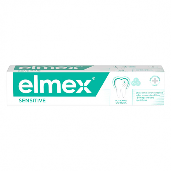 Elmex Sensitive pasta do zębów, 75 ml - zdjęcie produktu