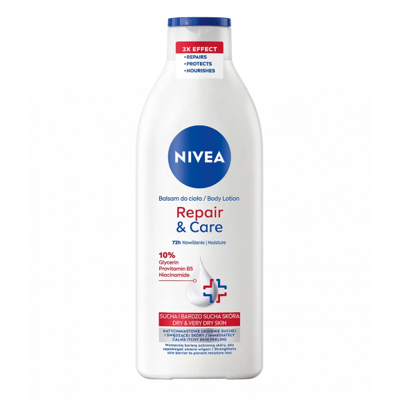 Nivea Body, balsam do ciała, Ukojenie i Pielęgnacja, 400 ml - zdjęcie produktu
