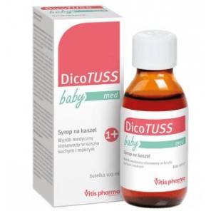 DicoTUSS Baby Med, syrop na kaszel, 100 ml, KRÓTKA DATA - [31.10.2025] - zdjęcie produktu