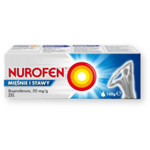 Nurofen Mięśnie i Stawy, 50 mg/g, żel, 100 g, KRÓTKA DATA - [31.10.2025] - zdjęcie produktu