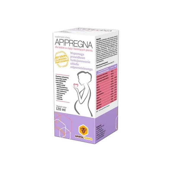 Apipregna, płyn, 120 ml, KRÓTKA DATA - [31.10.2025] - zdjęcie produktu