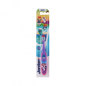 Jordan, szczoteczka do zębów dla dzieci, Step by Step 3-5 lat, soft, 1 szt. - zdjęcie produktu