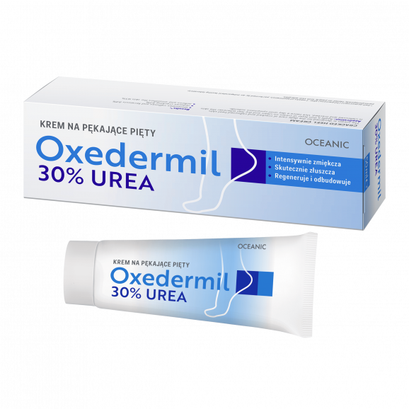 Oxedermil, krem na pękające pięty, 50 ml Oxedermil, krem na pękające pięty, 50 ml - zdjęcie produktu