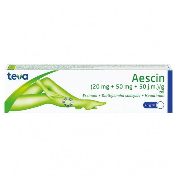 Aescin, żel, 40 g - zdjęcie produktu