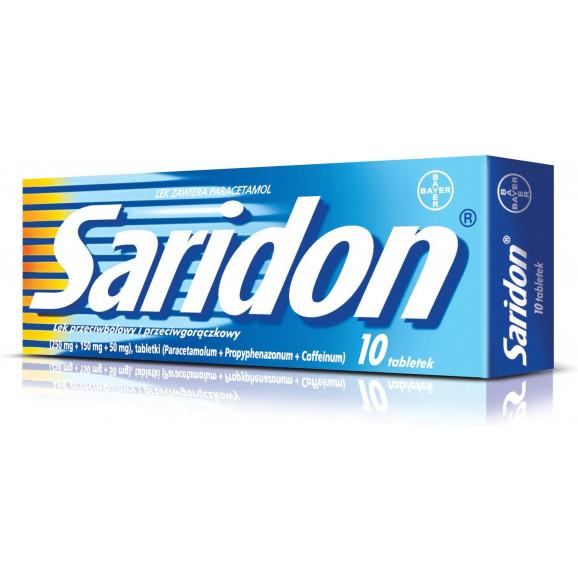 Saridon, tabletki, 10 szt. - zdjęcie produktu