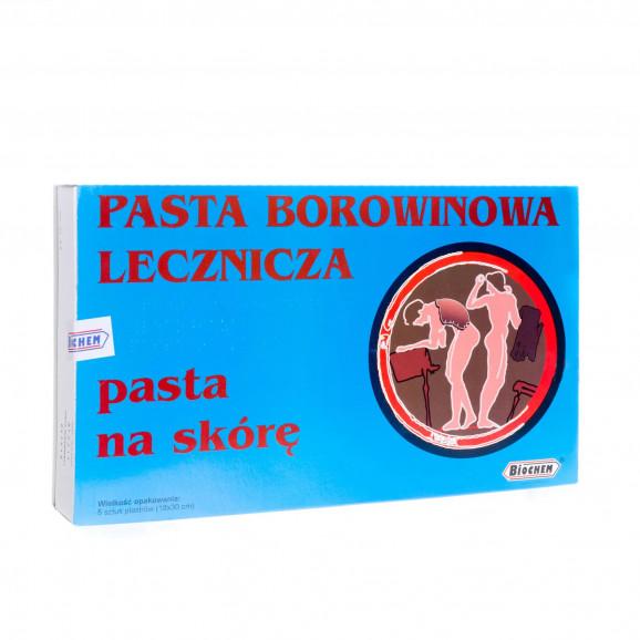 Pasta borowinowa lecznicza, pasta na skórę, plastry, 5 szt. - zdjęcie produktu