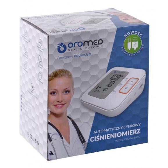 Oromed ORO-N2 BASIC Ciśnieniomierz elektroniczny naramienny USB, 1 szt. - zdjęcie produktu