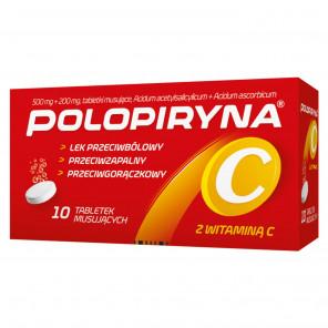 Polopiryna C, tabletki, musujące, 10 szt. - zdjęcie produktu