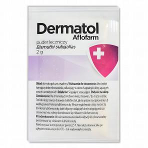 Dermatol Aflofarm, puder leczniczy, saszetka 2 g, 1 szt. - zdjęcie produktu