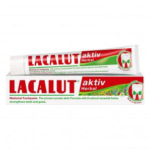 Lacalut Aktiv Herbal, pasta do mycia zębów, 75 ml - zdjęcie produktu