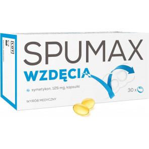Spumax Wzdęcia, symetykon 125 mg, kapsułki, 30 szt. - zdjęcie produktu