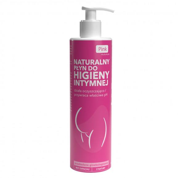 Pink mama, naturalny płyn do higieny intymnej, 250 ml Pink mama, naturalny płyn do higieny intymnej, 250 ml - zdjęcie produktu