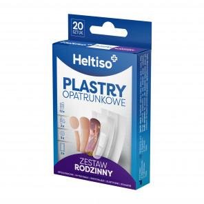 Heltiso Zestaw Rodzinny, plastry opatrunkowe, 20 szt. - zdjęcie produktu