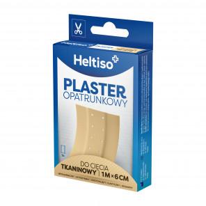 Heltiso, plaster opatrunkowy tkaninowy do cięcia, 1 m x 6 cm, 1 szt. - zdjęcie produktu