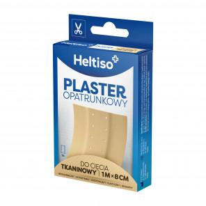 Heltiso, plaster opatrunkowy tkaninowy do cięcia, 1 m x 8 cm, 1 szt. - zdjęcie produktu