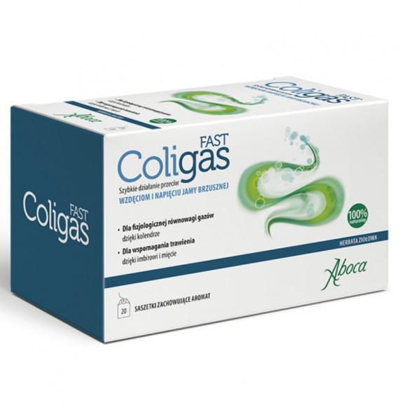 ColiGas Fast, herbata ziołowa, saszetki, 20 szt. - zdjęcie produktu