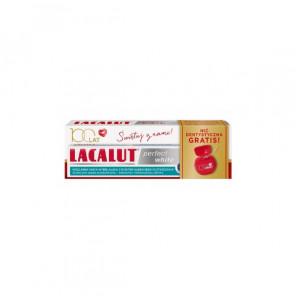 Lacalut Perfect White, pasta do zębów, 75 ml + Nić dentystyczna GRATIS - zdjęcie produktu