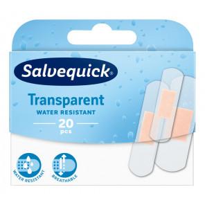 Salvequick Transparent Water Resistant, plastry opatrunkowe, 20 szt. - zdjęcie produktu