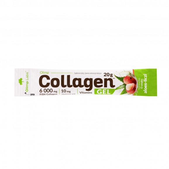 Olimp Collagen Gel, smak aloes-liczi, żel, 20 g Olimp Collagen Gel, smak aloes-liczi, żel, 20 g - zdjęcie produktu