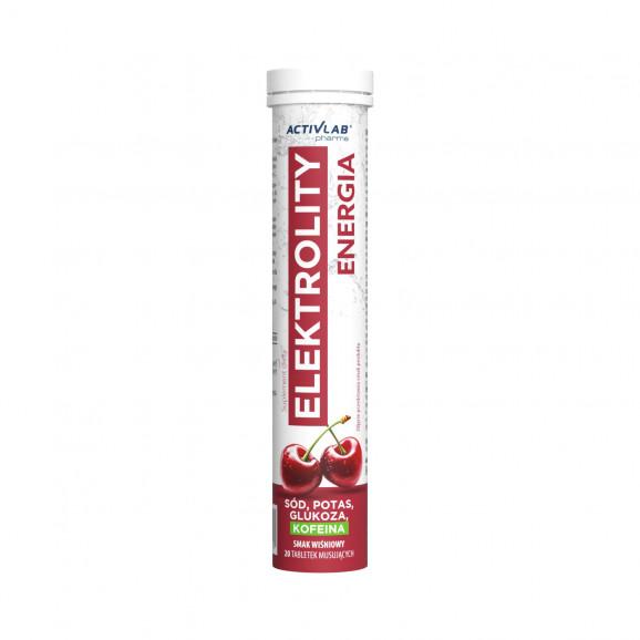 ActivLab Elektrolity Energia, smak wiśniowy, tabletki musujące, 20 szt. - zdjęcie produktu