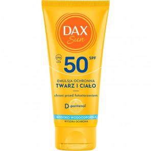 Dax Sun, emulsja ochronna, twarz i ciało, SPF 50, 50 ml - zdjęcie produktu