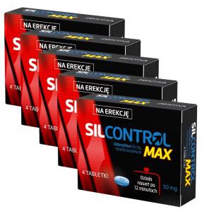 Silcontrol Max tabl.powl. 50 mg 5 x 4 tabl. - zdjęcie produktu