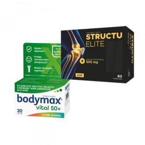 Bodymax Vital 50+, tabletki, 30 szt. + PULS Structu Elite, kapsułki, 60 szt. - zdjęcie produktu