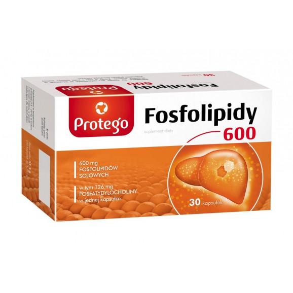 Protego Fosfolipidy 600, kapsułki, 30 szt. - zdjęcie produktu