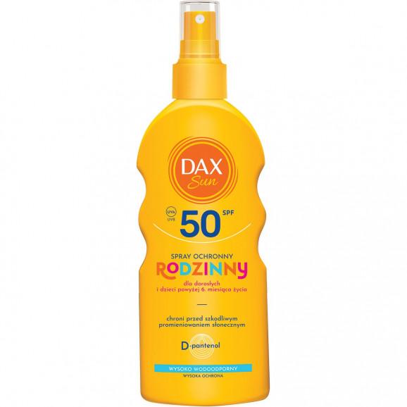 Dax Sun, spray ochronny rodzinny, SPF 50, 200 ml - zdjęcie produktu