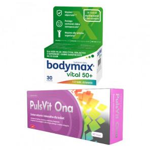 Bodymax Vital 50+, tabletki, 30 szt. + PULS PulsVit ONA, kapsułki, 60 szt. - zdjęcie produktu