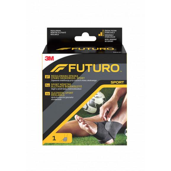 Futuro Sport Regulowana opaska stawu skokowego, rozmiar uniwersalny, 1 szt. Futuro Sport Regulowana opaska stawu skokowego, rozmiar uniwersalny, 1 szt. - zdjęcie produktu