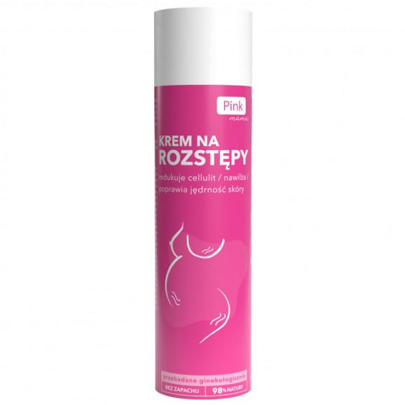 Pink mama, krem na rozstępy, 200 ml Pink mama, krem na rozstępy, 200 ml - zdjęcie produktu