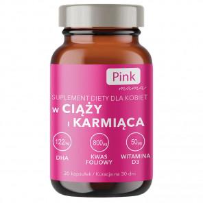 Pink mama W ciąży i karmiąca, kapsułki, 30 szt. - zdjęcie produktu
