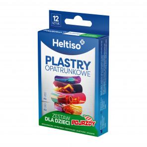 Heltiso Zestaw dla dzieci, Pojazdy, plastry opatrunkowe, 12 szt. - zdjęcie produktu