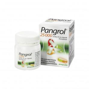 Pangrol 25 000 j., kapsułki, 20 szt. - zdjęcie produktu