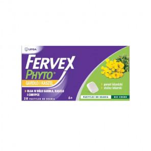 Fervex Phyto Gardło i Kaszel, pastylki do ssania, 20 szt. - zdjęcie produktu