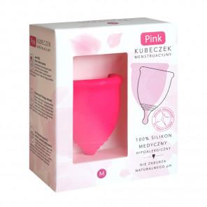Pink Kubeczek Menstruacyjny rozmiar M – 1 szt. - zdjęcie produktu